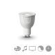 LED Szabályozható izzó Hue SINGLE BULB 1xGU10/6,5W - Philips 8718696485880