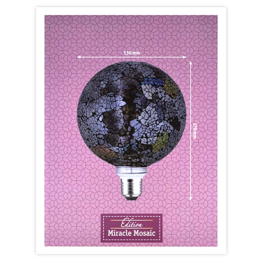 LED Szabályozható izzó MOSAIC G125 E27/5W/230V 2700K - Paulmann 28746