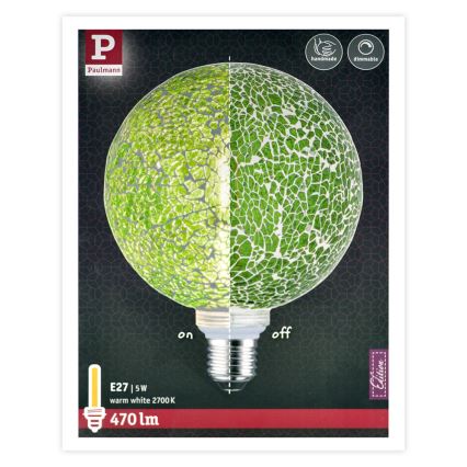 LED Szabályozható izzó MOSAIC G125 E27/5W/230V 2700K - Paulmann 28747