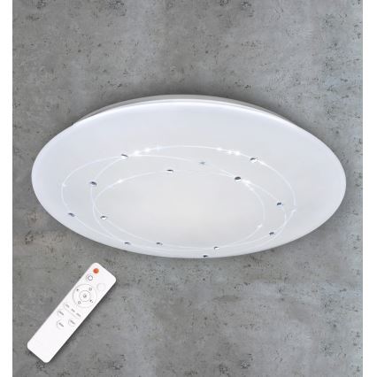 LED Szabályozható mennyezeti lámpa ATRIA távirányítással LED/48W/230V