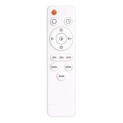 LED Szabályozható mennyezeti lámpa PIRIUS LED/80W/230V + távirányító