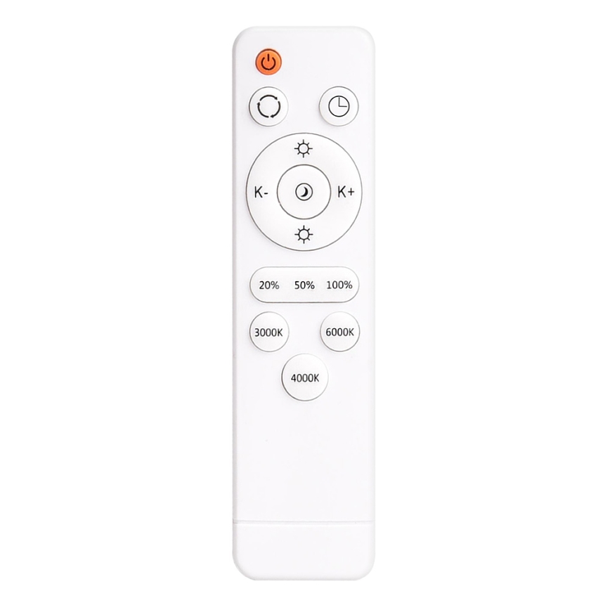 LED Szabályozható mennyezeti lámpa PIRIUS LED/80W/230V + távirányító