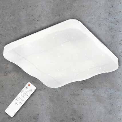 LED Szabályozható mennyezeti lámpa POLARIS távirányítással LED/72W/230V