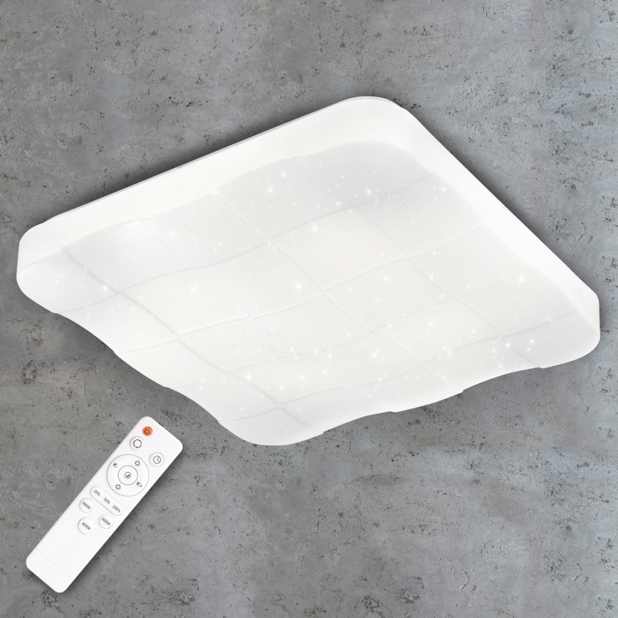 LED Szabályozható mennyezeti lámpa POLARIS távirányítással LED/72W/230V