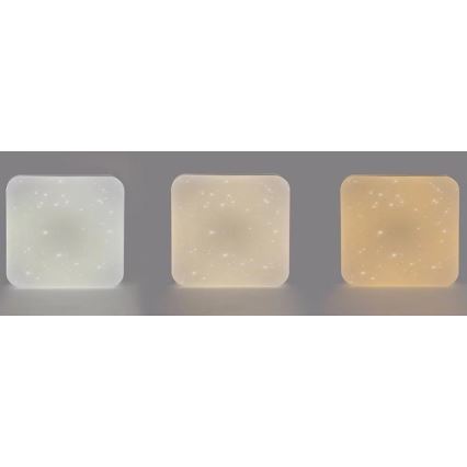 LED Szabályozható mennyezeti lámpa SYRIUS távirányítással LED/72W/230V