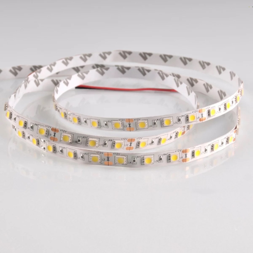 LED Szalag 5m LED/10W/12V IP20 fehér