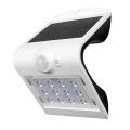 LED Szolár fali lámpa érzékelővel LED/1.5W/3,7V IP65 fehér