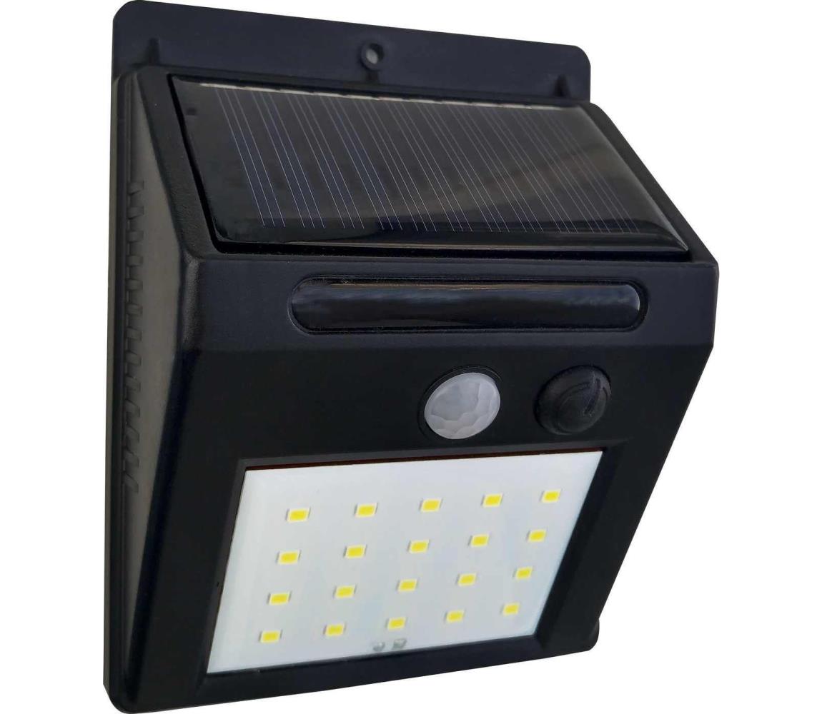 Greenlux LED Szolár fali lámpa érzékelővel LED/3W IP44