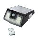 LED Szolár fali lámpa érzékelővel TRANSFORMER LED/7W/3,7V IP65 + távirányító