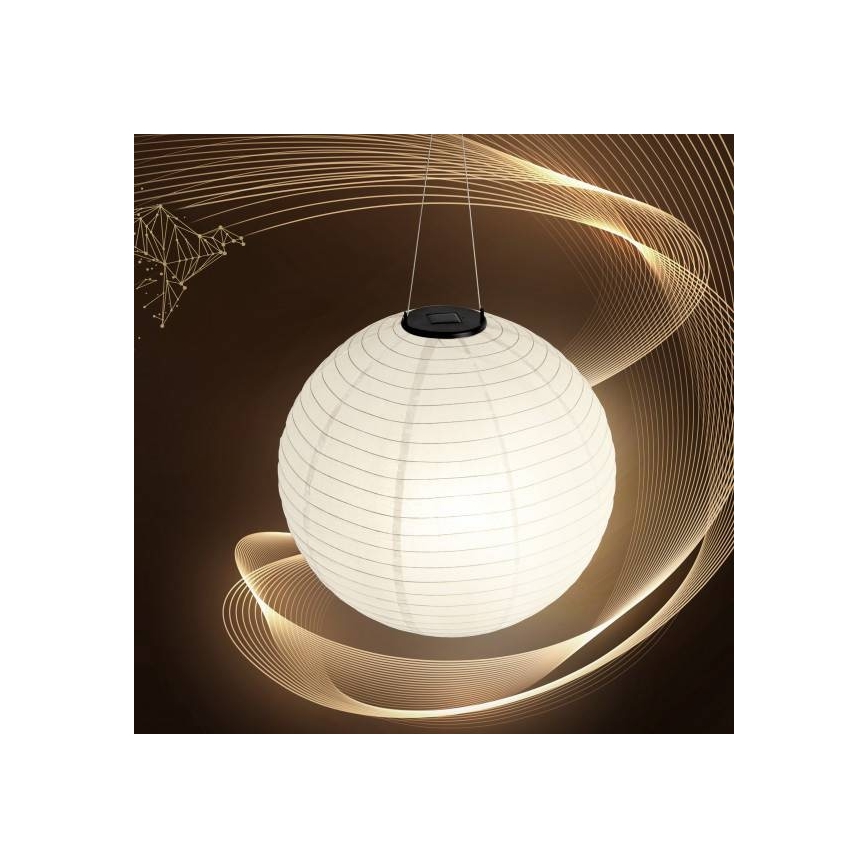 LED Szolár függeszték ORIGAMI LED/0,08W/1,2V 300mAh á. 30 cm IP44