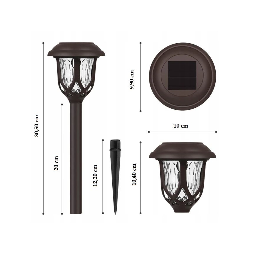 LED Szolár lámpa LED/1,2V