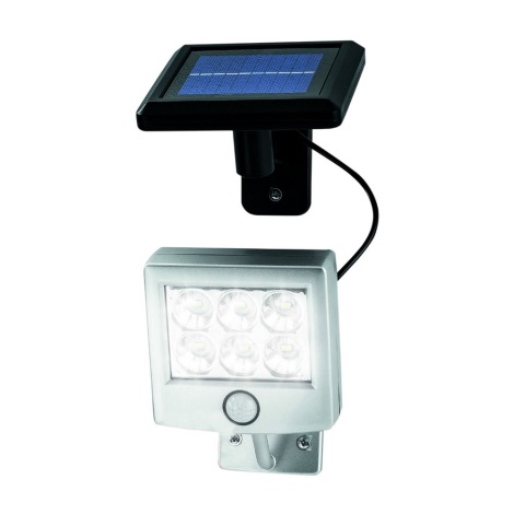 LED Szolár lámpa mozgás- és alkonyérzékelővel LED/3xAA IP44