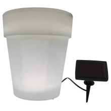 LED Szolár lámpa POT LED/1,2V IP44