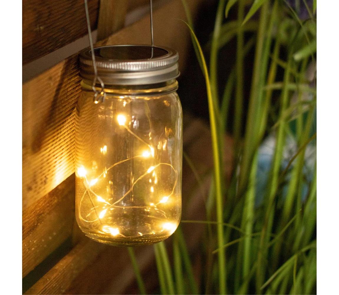 LED Szolárlámpa JAR LED/1,2V IP44