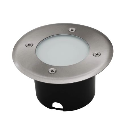 LED Taposólámpa MIVO LED/3W/230V átm. 12 cm IP67 matt króm