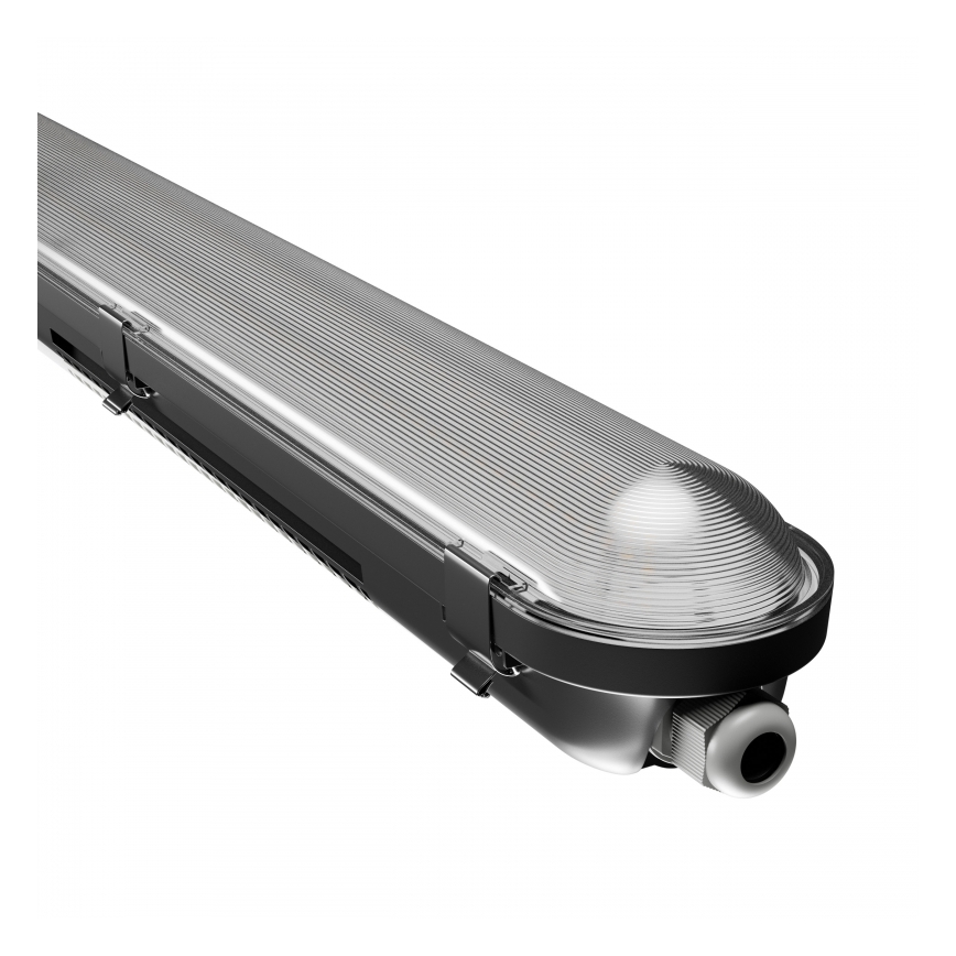 LED műszaki fénycsöves lámpatest LIMEA GIGANT PRO LED/20/26/33/40W/230V 4000K IK10 IP66 120 cm fekete