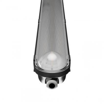 LED műszaki fénycsöves lámpatest LIMEA GIGANT PRO LED/20/26/33/40W/230V 4000K IK10 IP66 120 cm fekete