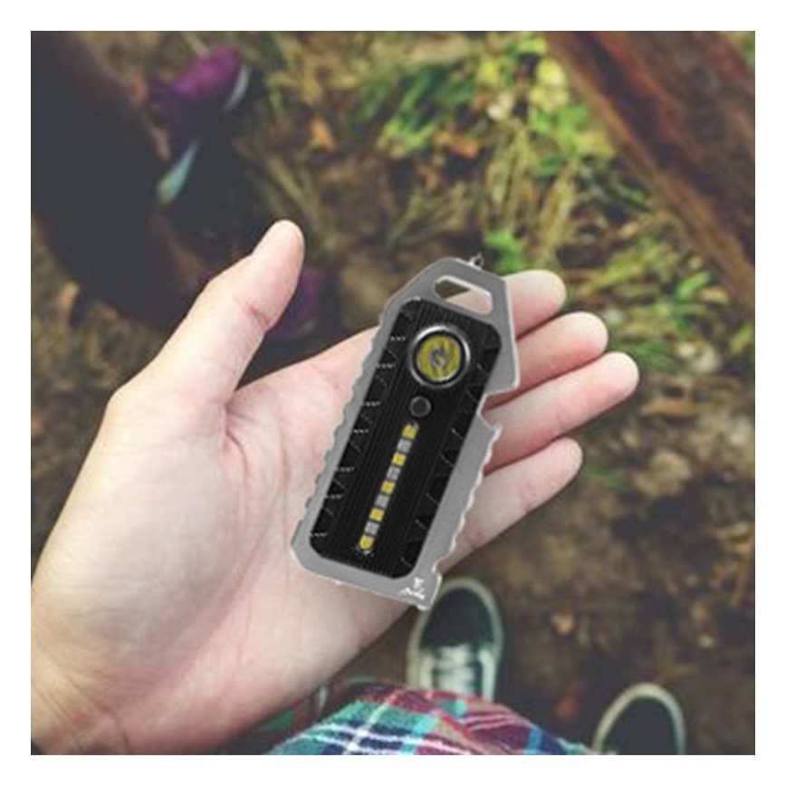 LED Többfunkciós dimmelhető rechargeable flashlight LED/1W/5V IP44 400 mAh 50 lm