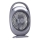 LED tölthető asztali ventilátor LED világítással LED/2,8W/5V USB 2400 mAh szürke