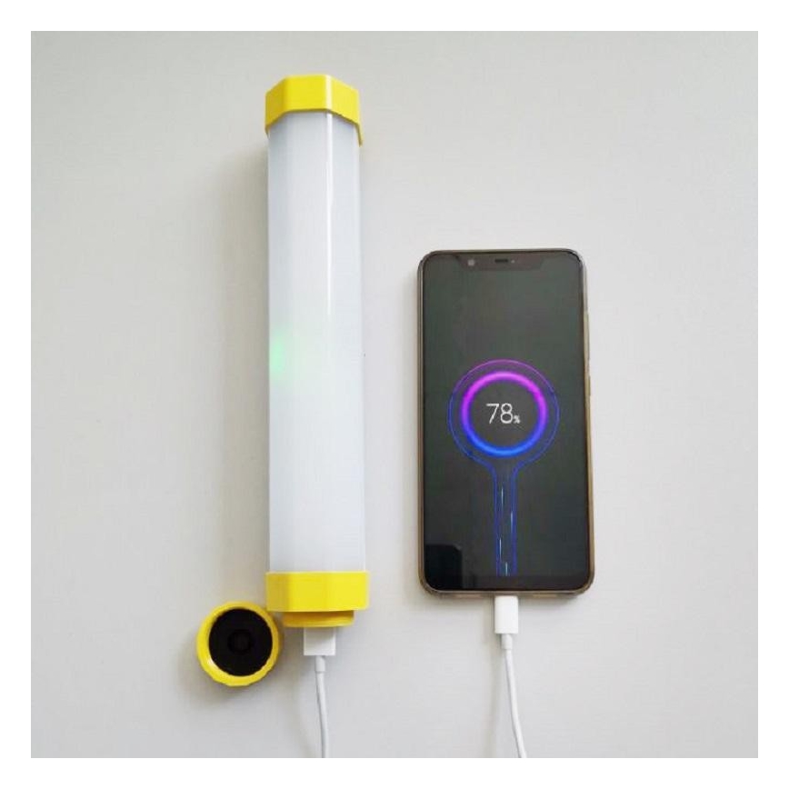 LED Tölthető lámpa 2xLED/3W/2500mA