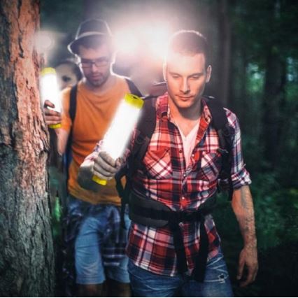 LED Tölthető lámpa 2xLED/3W/2500mA