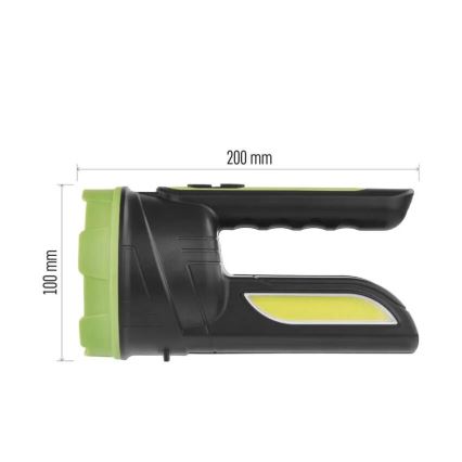 LED Tölthető zseblámpa LED/3,7V 210 lm 1800mAh
