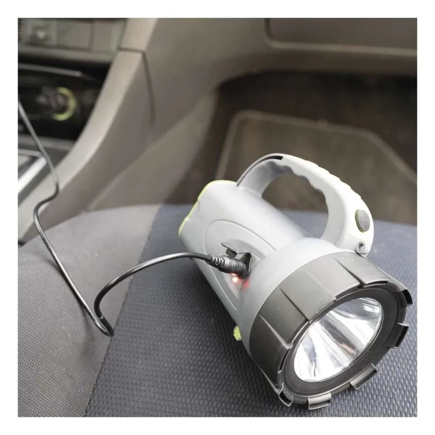 LED Tölthető zseblámpa LED/3,7V 300 lm 2400mAh