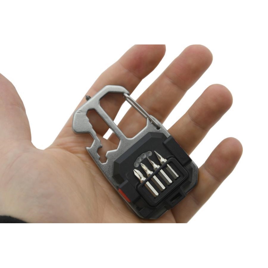 LED újratölthető multifunkciós lámpa állvánnyal LED/USB-C 400 mAh