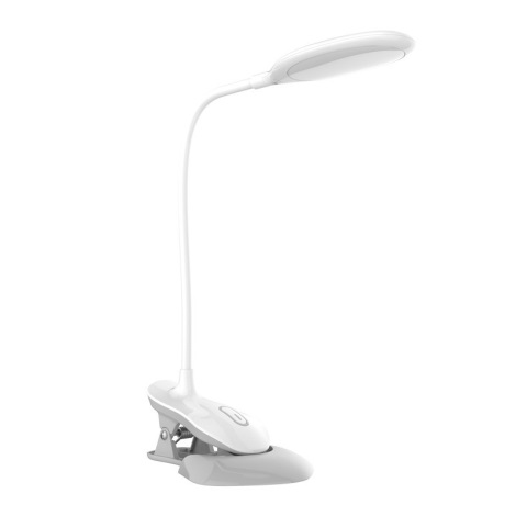 LED Touch szabályozható asztali lámpa klipszes LED-del / 3W / 230V
