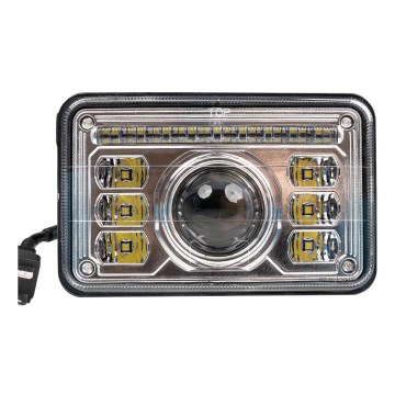 LED Traktor első lámpa LED/69W/10-30V IP69 5700K négyszögletes