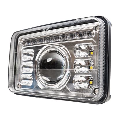 LED Traktor első lámpa LED/69W/10-30V IP69 5700K négyszögletes