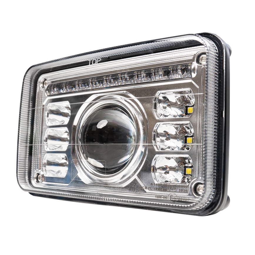 LED Traktor első lámpa LED/69W/10-30V IP69 5700K négyszögletes