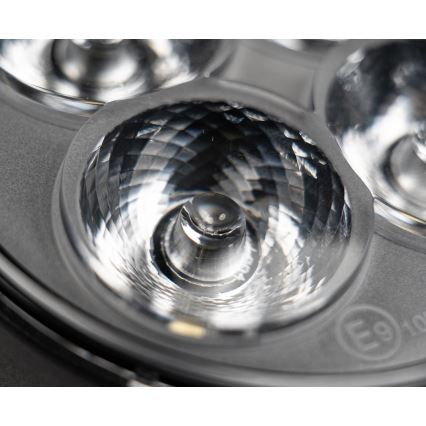 LED Traktor spotlámpa BLACK LED/20W/10-30V IP69 5700K kerek