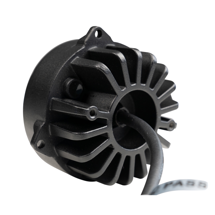 LED Traktor spotlámpa BLACK LED/20W/10-30V IP69 5700K kerek