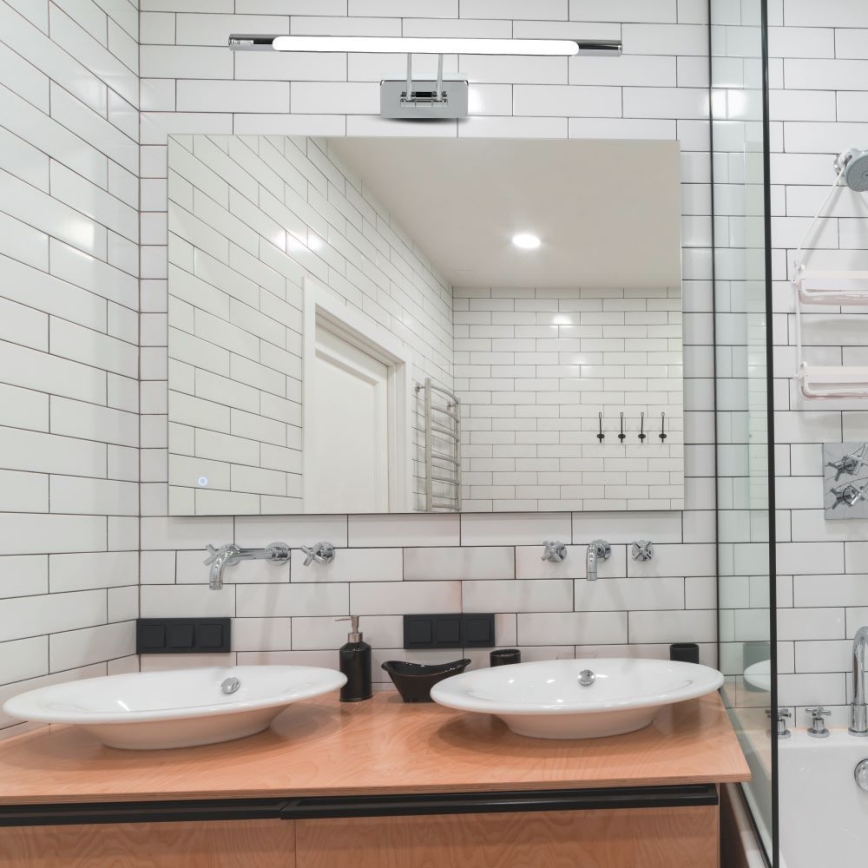 LED Tükörmegvilágító LED/9W/230V 3000K 50cm fényezett króm