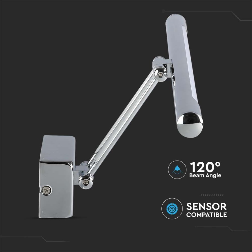 LED Tükörvilágítás LED/13W/230V 3000K 64cm króm