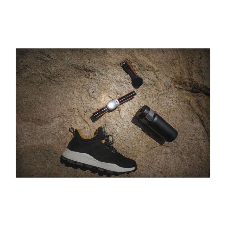 LED Újratölthetó fejlámpa 2xLED/USB IPX6 300lm