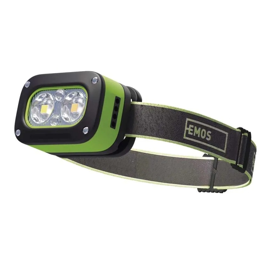 LED újratölthető fejlámpa LED/USB IP43 800 mAh