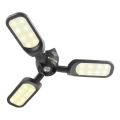 LED újratölthető kempinglámpa napelemes töltéssel LED/3W/1600 mAh IPX4