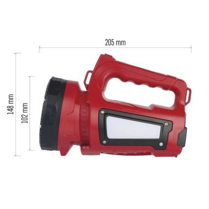 LED újratölthető lámpa LED/3,7V IP44 1000 lm 15000mAh