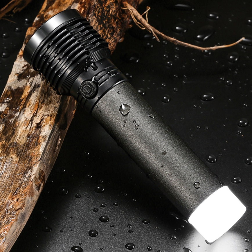 LED Újratölthető zseblámpa LED/4,5W/3,7V 1200 mAh