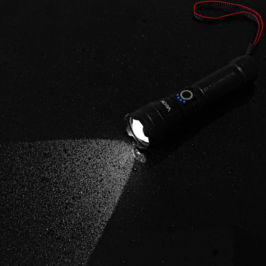 LED állítható fényerejű újratölthető lámpa powerbank funkcióval LED/10W/5V IPX4 600 lm 2000 mAh