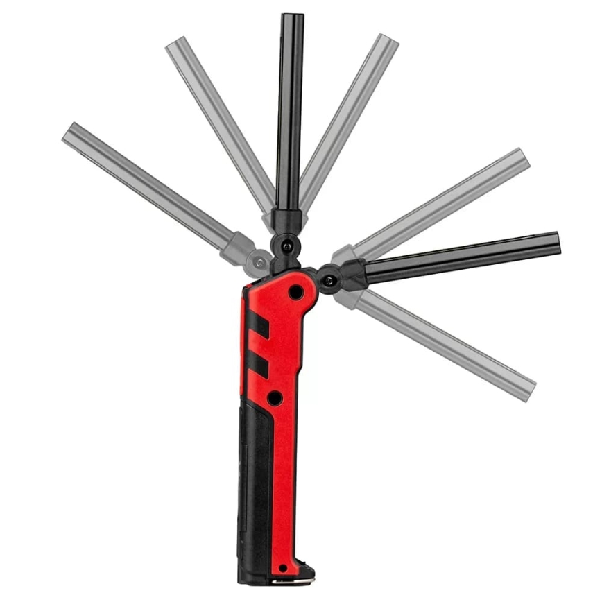 LED Újratölthető munka zseblámpa LED/5W/5V IPX2 360 fényes 2000 mAh