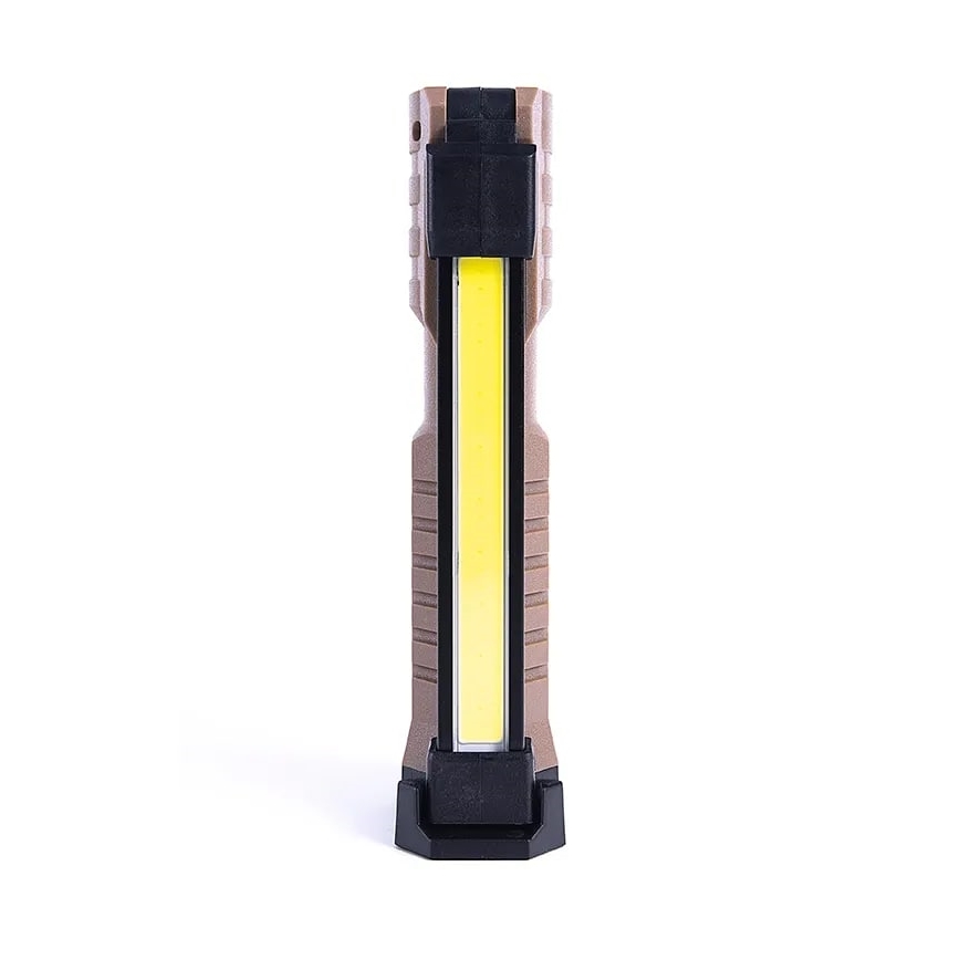 LED állítható fényerejű, újratölthető munkalámpa powerbank funkcióval LED/4W/5V IPX4 600 lm 2000 mAh