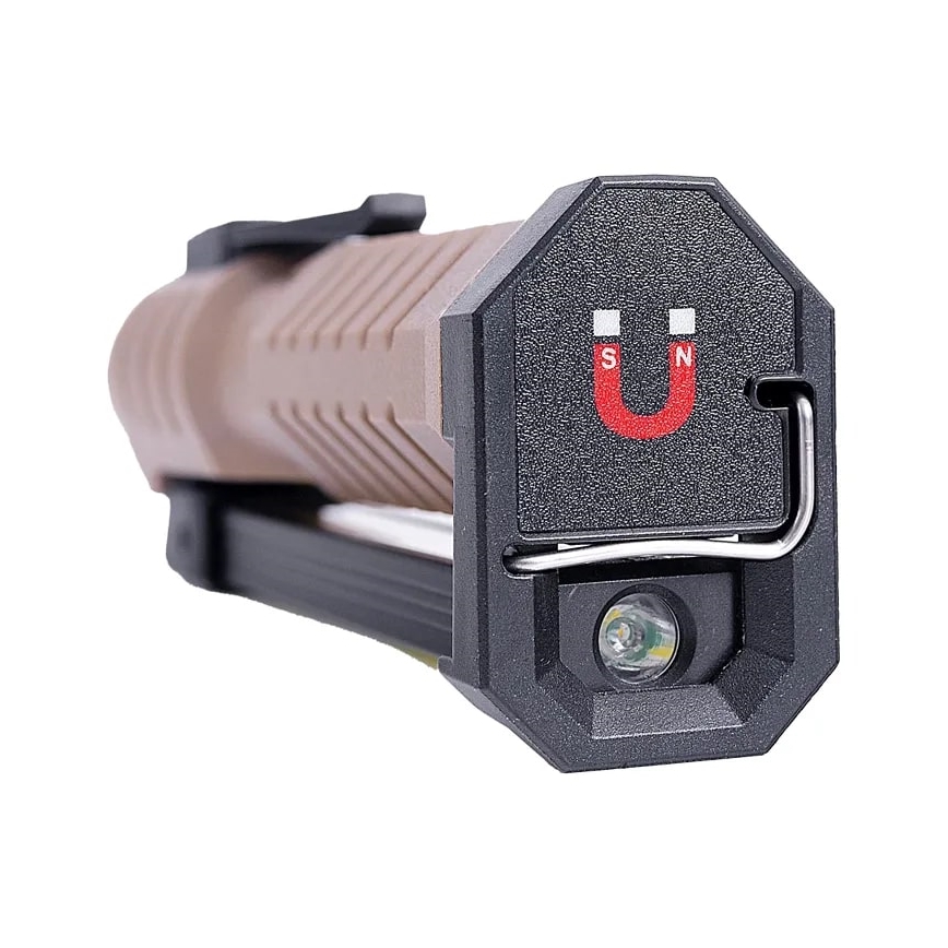 LED állítható fényerejű, újratölthető munkalámpa powerbank funkcióval LED/4W/5V IPX4 600 lm 2000 mAh