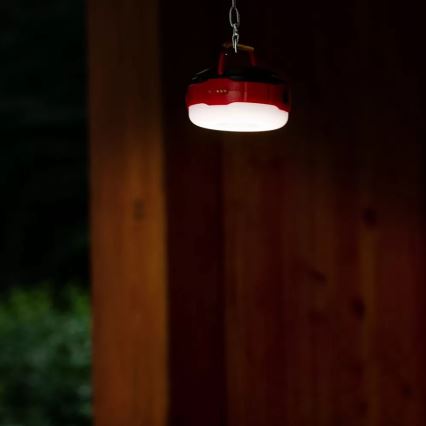 LED Dimmelhető újratölthető napelemes zseblámpa power bank funkcióval LED/3W/5V 3000/4000/6500K IPX6 500 fényes 2000 mAh