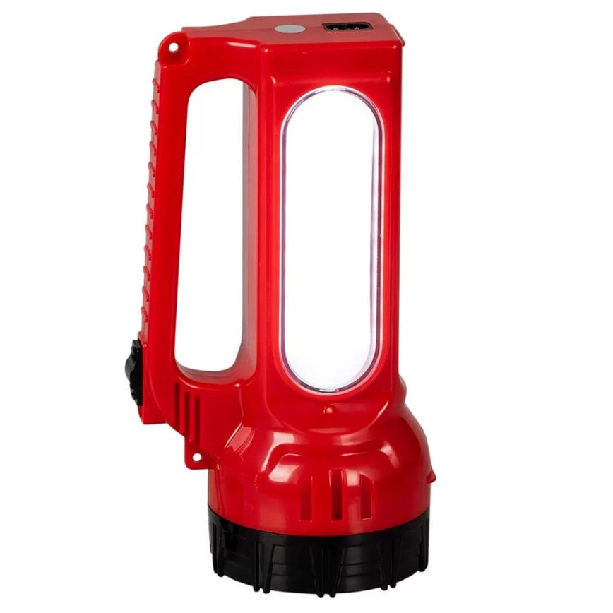 LED Újratölthető napelemes zseblámpa LED/7W/230V 400 fényes 3200 mAh