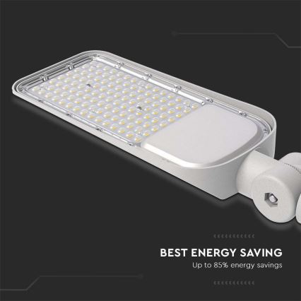 LED utcai lámpa SAMSUNG CHIP LED/100W/230V 4000K IP65 szürke