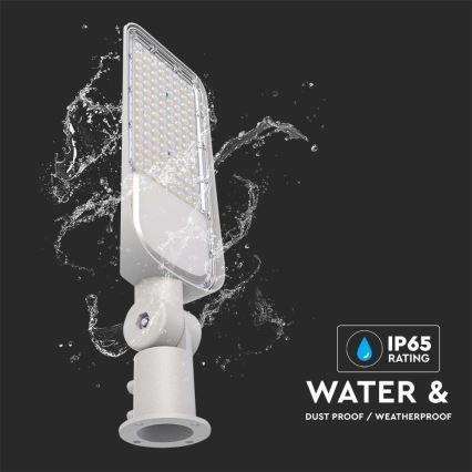 LED utcai lámpa SAMSUNG CHIP LED/100W/230V 4000K IP65 szürke