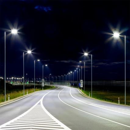 LED utcai lámpa SAMSUNG CHIP LED/100W/230V 6500K IP65 szürke